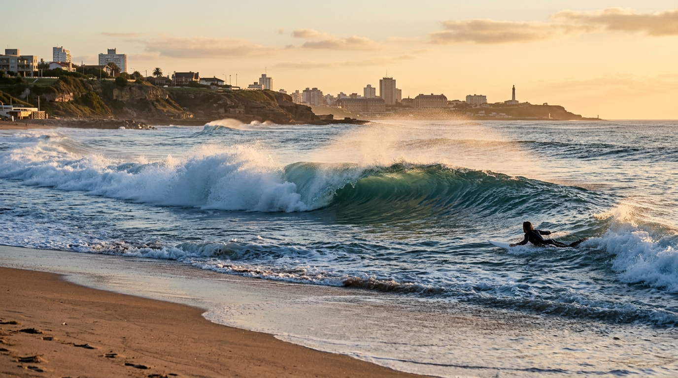 Surf en Mar del Plata